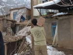 حضور دانشجویان بسیجی شهید شمسی پور در اردوی جهادی روستای سفید آب