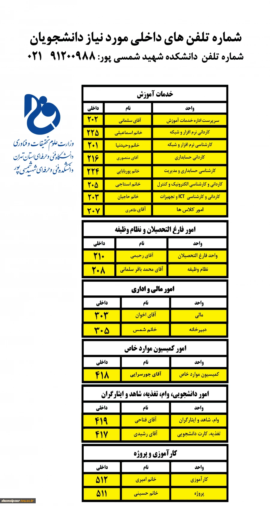 تماس با ما