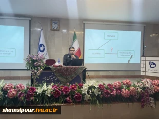 ادامه روند برگزاری برنامه های هفته پژوهش و فناوری دانشکده با کارگاه " آشنایی با PLC  و  HMIهای برند  KINCO  و سمینار تحلیل و بررسی بازار کار فناوری اطلاعات   2