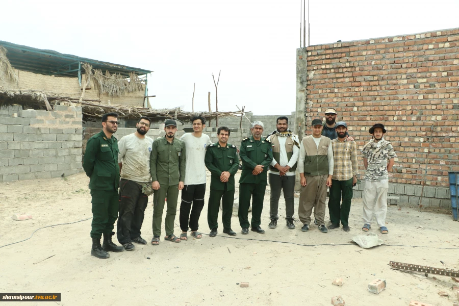 حضور دانشجویان جهادگر بسیجی دانشکده فنی شهید شمسی پور در اردوی جهادی منطقه دلگان سیستان و بلوچستان  به روایت تصویر 15