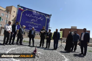 آیین کلنگ‌زنی مجموعه ورزشی خیرساز دکتر بازرگان در آموزشکده فنی و حرفه‌ای دختران قم با حضور ریاست دانشگاه فنی و حرفه‌ای کشور 3