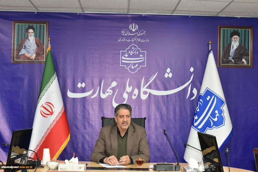 دیدار سرپرست دانشگاه ملی مهارت با اعضای هیئت مدیره تعاونی تولیدی، توزیعی کارستان سروش خدمت 2