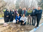 کاشت نهال به یاد شهدای دانشگاه ملی مهارت 3
