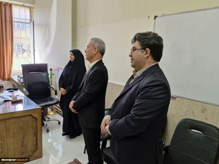 دیدار نوروزی رئیس دانشکده شهید شمسی پور با کارکنان و مدیران دانشکده   21