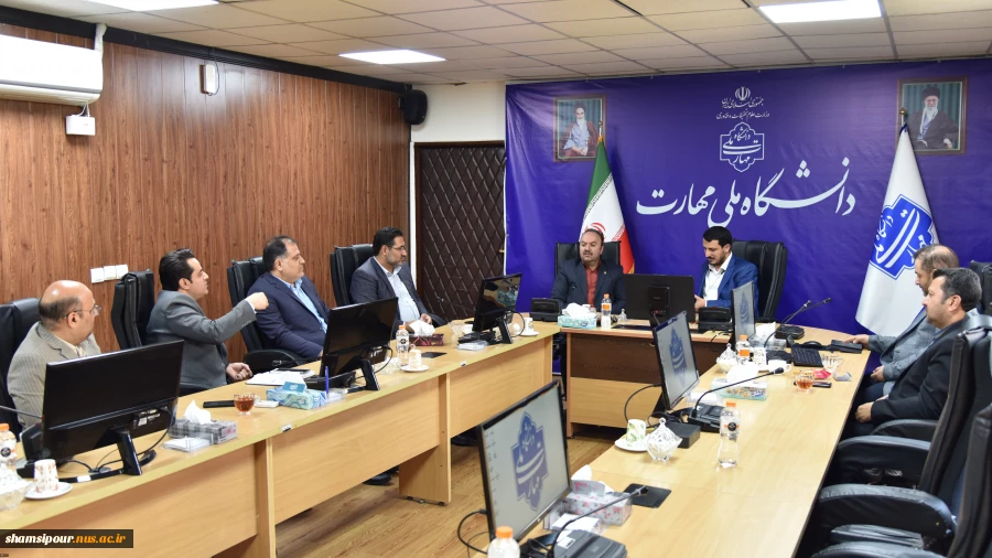 برگزاری جلسه رفع مشکل ثبت‌نام‌های دانشجویی با حضور مدیرکل فناوری اطلاعات و امنیت مجازی وزارت علوم 4