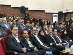آغاز به کار اجلاس رؤسای دانشکده‌ها و آموزشکده‌های دانشگاه ملی مهارت سراسر کشور و آیین تجلیل از سرآمدان آموزشی دانشگاه با حضور مقامات دولتی و مسئولین دانشگاهی، در دانشکده شریعتی تهران 4