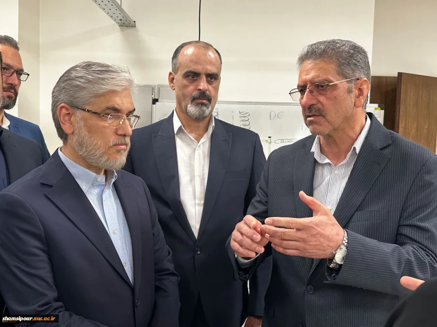 دکتر سیمایی، وزیر علوم، تحقیقات و فناوری در اجلاس رؤسای دانشکده‌ها و آموزشکده‌‌های دانشگاه ملی مهارت:
امید من در وزارت علوم به دانشگاه ملی مهارت است 9