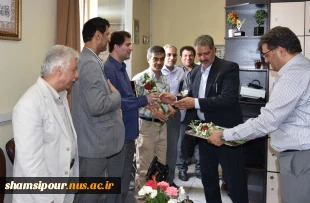 برگزاری مراسم بزرگداشت روز معلم  و تجلیل از اساتید و اعضای هیأت علمی دانشکده شهید شمسی‌پور با حضور ریاست محترم دانشگاه ملی مهارت  12