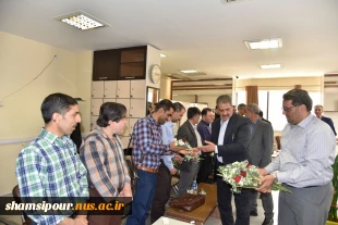 برگزاری مراسم بزرگداشت روز معلم  و تجلیل از اساتید و اعضای هیأت علمی دانشکده شهید شمسی‌پور با حضور ریاست محترم دانشگاه ملی مهارت  15