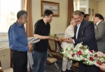 تجلیل از استادان برجسته دانشکده های پسران شهید شمسی‌پور و دختران ولیعصر(عج) به مناسبت هفته معلم 20