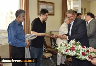 تجلیل از استادان برجسته دانشکده های پسران شهید شمسی‌پور و دختران ولیعصر(عج) به مناسبت هفته معلم 20