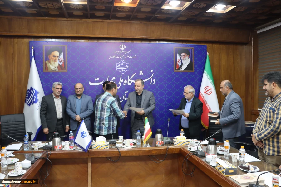 به مناسبت هفته سراهای دانشجویی؛
با حضور معاون فرهنگی و دانشجویی دانشگاه ملی مهارت نشست قدردانی و هم اندیشی سرپرستان سراهای دانشجویی دانشگاه ملی مهارت استان تهران برگزار شد. 8