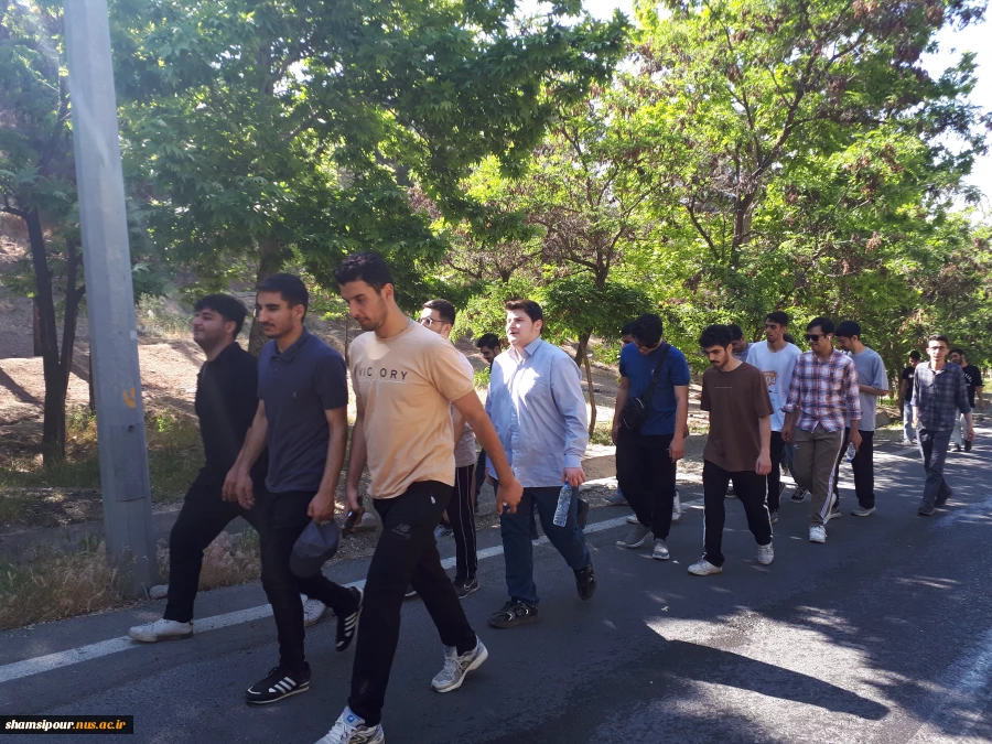 برگزاری اردوی یک‌ روزه دانشجویان دانشکده شهید شمسی‌پور به مناسبت هفته سراهای دانشجویی 11