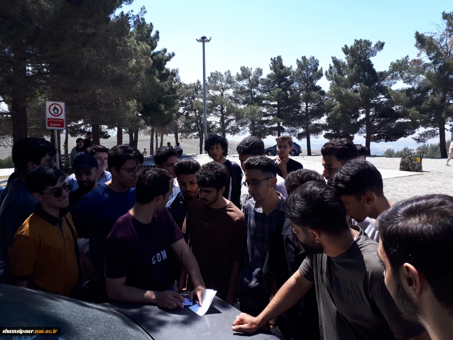 برگزاری اردوی یک‌ روزه دانشجویان دانشکده شهید شمسی‌پور به مناسبت هفته سراهای دانشجویی 13