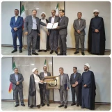 مراسم تکریم و معارفه سرپرست جدید دانشکده شهید شمسی پور