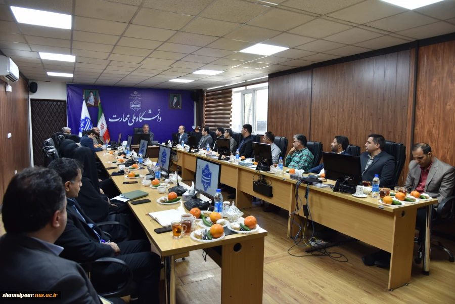 حضور دکتر زمانی در نشست هم‌اندیشی فرماندهان حوزه و پایگاه‌های مقاومت بسیج کارمندان دانشگاه ملی مهارت 4