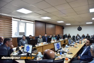 حضور دکتر زمانی در نشست هم‌اندیشی فرماندهان حوزه و پایگاه‌های مقاومت بسیج کارمندان دانشگاه ملی مهارت 5