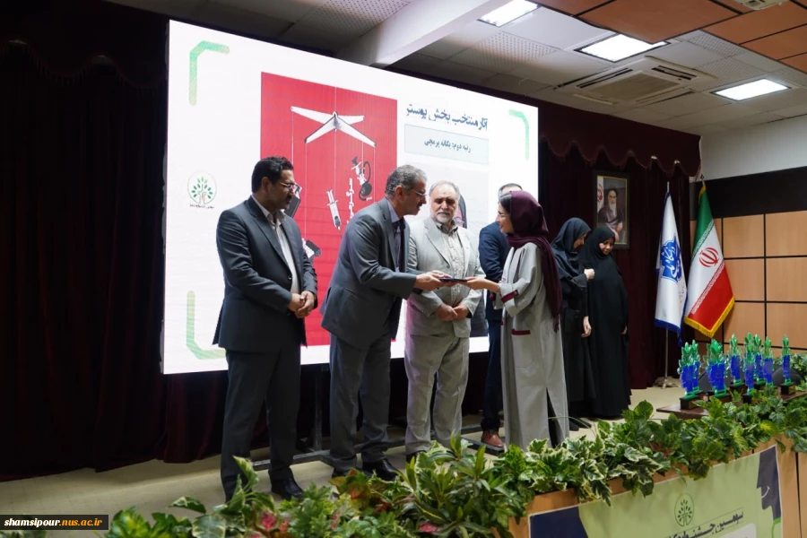 رئیس دانشگاه ملی مهارت در آیین اختتامیه سومین جشنواره نشاط دانشگاه ملی مهارت:
جشنواره نشاط زمینه‌ساز انگیزه، خلاقیت، تقویت کار تیمی و اعتماد به نفس است 7