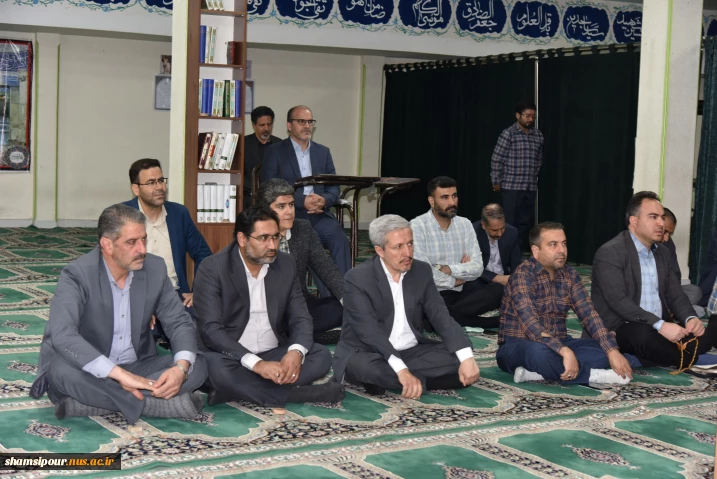 اولین سالگرد شهادت آیت‌الله سیدابراهیم رئیسی و شهدای خدمت در سازمان مرکزی دانشگاه برگزار شد
