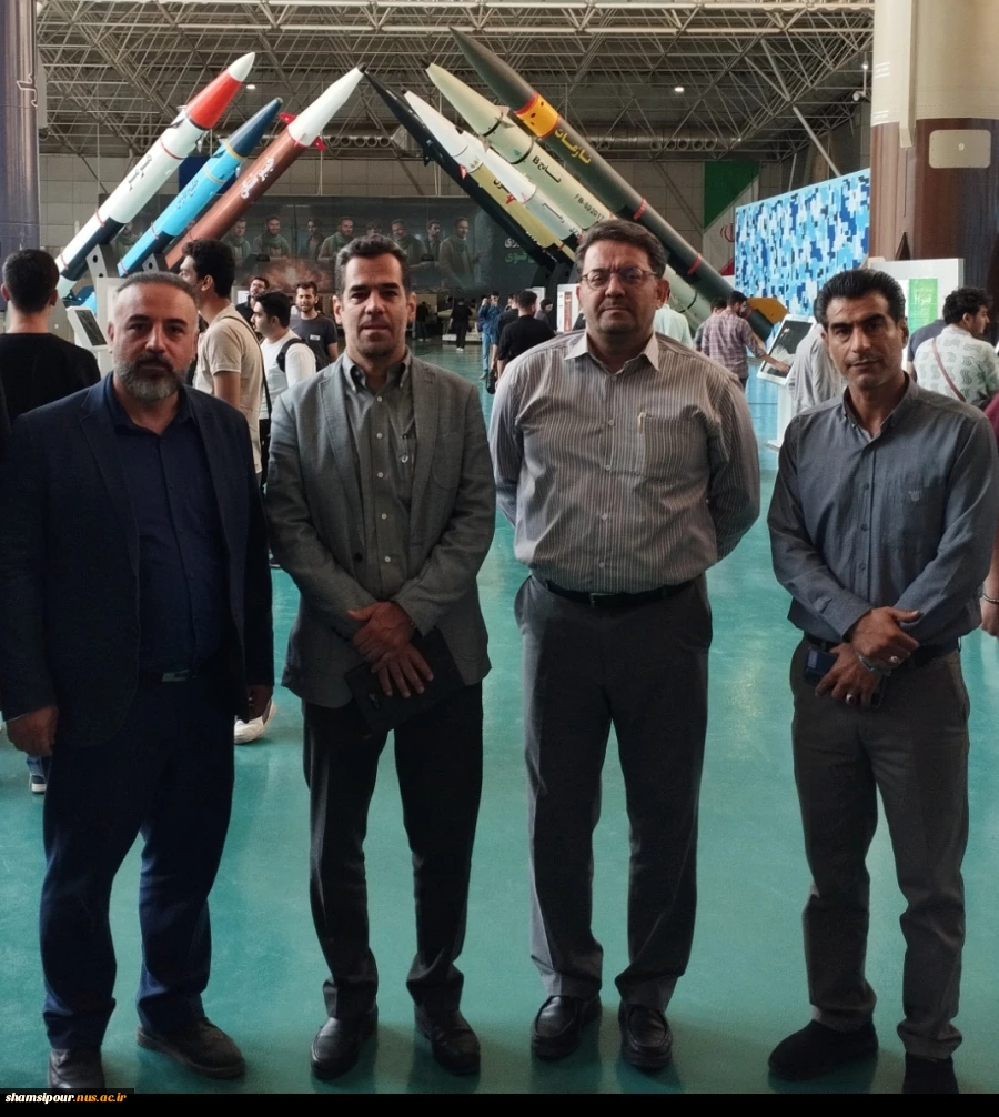 بازدید علمی دانشجویان دانشکده شهید شمسی پور از پارک ملی هوافضا 6