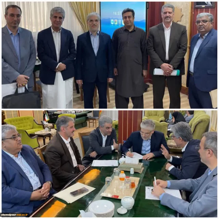 با دستور وزیر علوم، تحقیقات و فناوری، در راستای حمایت از دانشگاه ملی مهارت انجام می‌شود:
بررسی مشکلات و رفع چالش‌های موجود آموزشکده تازه‌تأسیس شهید سلیمانی چابهار 2