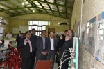 بازدید ریاست دانشگاه ملی مهارت، هیئت همراه و دکتر معظمی، عضو هیئت امنای دانشگاه از آموزشکده پسران گلپایگان 3