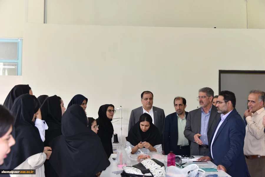 بازدید ریاست دانشگاه ملی مهارت و هیئت همراه از آموزشکده دختران خوانسار 5