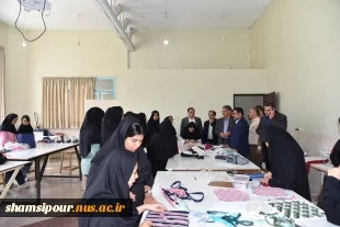 بازدید ریاست دانشگاه ملی مهارت و هیئت همراه از آموزشکده دختران خوانسار 6