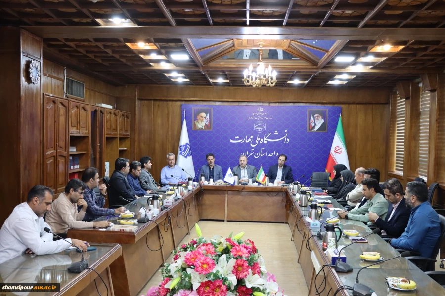 برگزاری شورای پژوهشی دانشگاه ملی مهارت استان تهران در دانشکده فنی انقلاب اسلامی 3