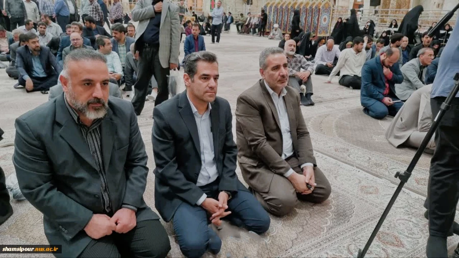 تجدید میثاق  دانشگاهیان دانشگاه ملی مهارت دانشکده شهسد شمسی پور با آرمان‌های امام راحل (ره) و تجدید عهد با مقام معظم رهبری (مد ظله العالی)  3
