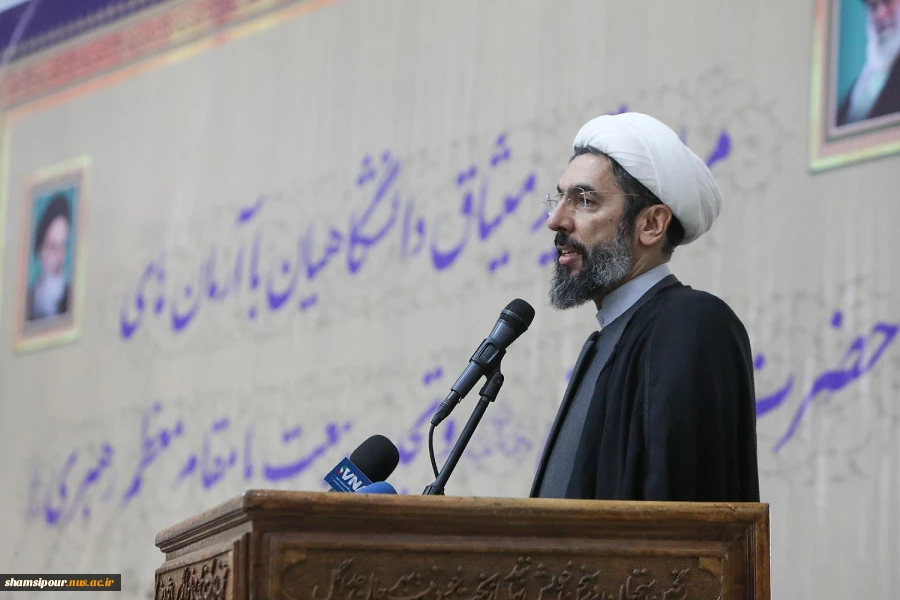 تجدید میثاق  دانشگاهیان دانشگاه ملی مهارت دانشکده شهسد شمسی پور با آرمان‌های امام راحل (ره) و تجدید عهد با مقام معظم رهبری (مد ظله العالی)  7