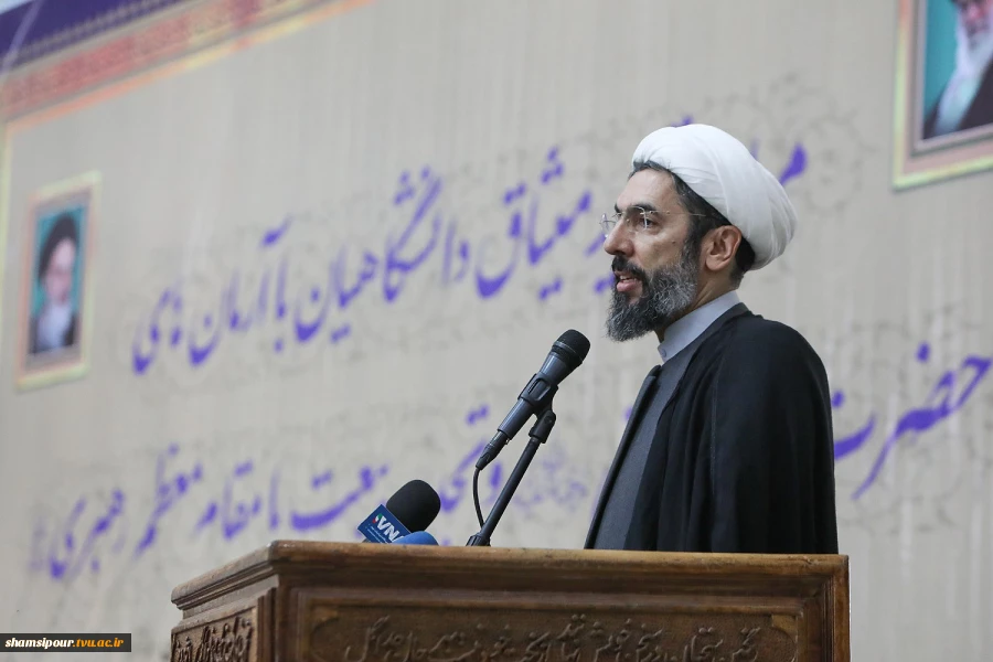 تجدید میثاق  دانشگاهیان دانشگاه ملی مهارت دانشکده شهسد شمسی پور با آرمان‌های امام راحل (ره) و تجدید عهد با مقام معظم رهبری (مد ظله العالی) 2
