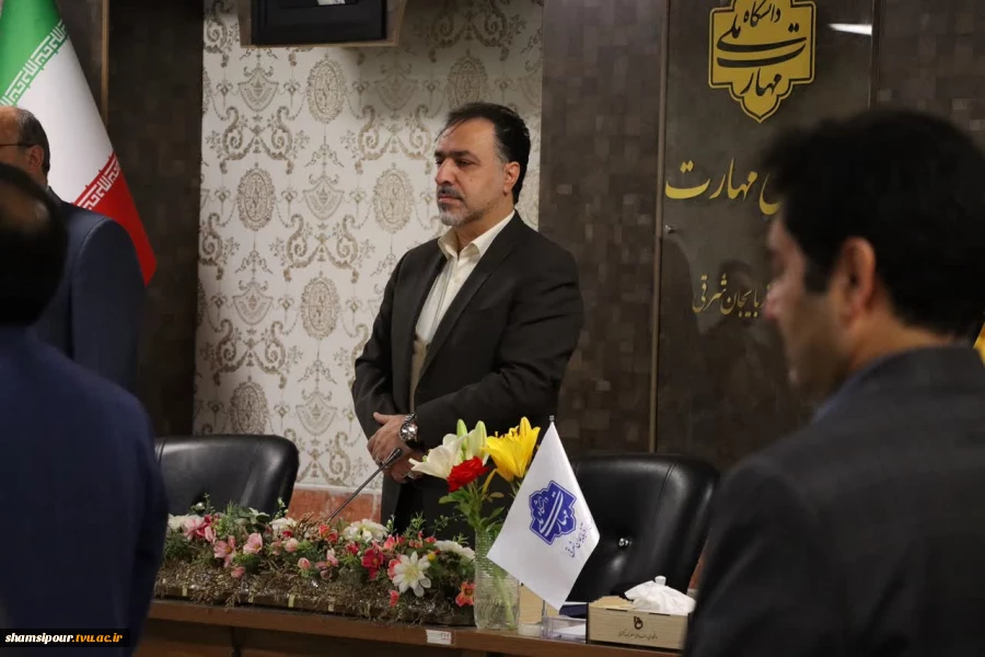نشست تخصصی معاونین آموزشی ۳۱ استان دانشگاه ملی مهارت در روز سه شنبه ۲۰ خرداد ۱۴۰۴ در دانشگاه ملی مهارت واحد استانی آذربایجان شرقی برگزار شد. 2