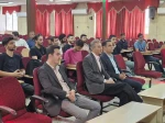 برگزاری مراسم تقدیر از قهرمانان دانشجویی در مسابقات ورزشی 3