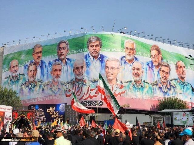 شکوه همبستگی ملی در تشییع شهدای اقتدار/ راه فرماندهان و دانشمندان شهید ادامه خواهد داشت