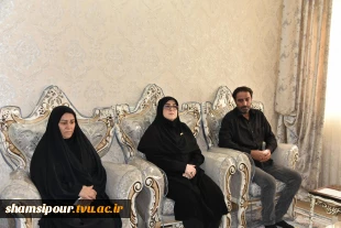 دیدار سخنگوی دولت و رئیس دانشگاه ملی مهارت با خانواده شهید زهرا چوبینی 3