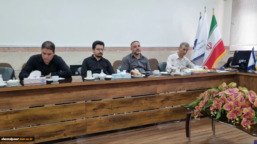برگزاری جلسه بررسی وضعیت امورات جاری  دانشکده شهید شمسی‌پور  4