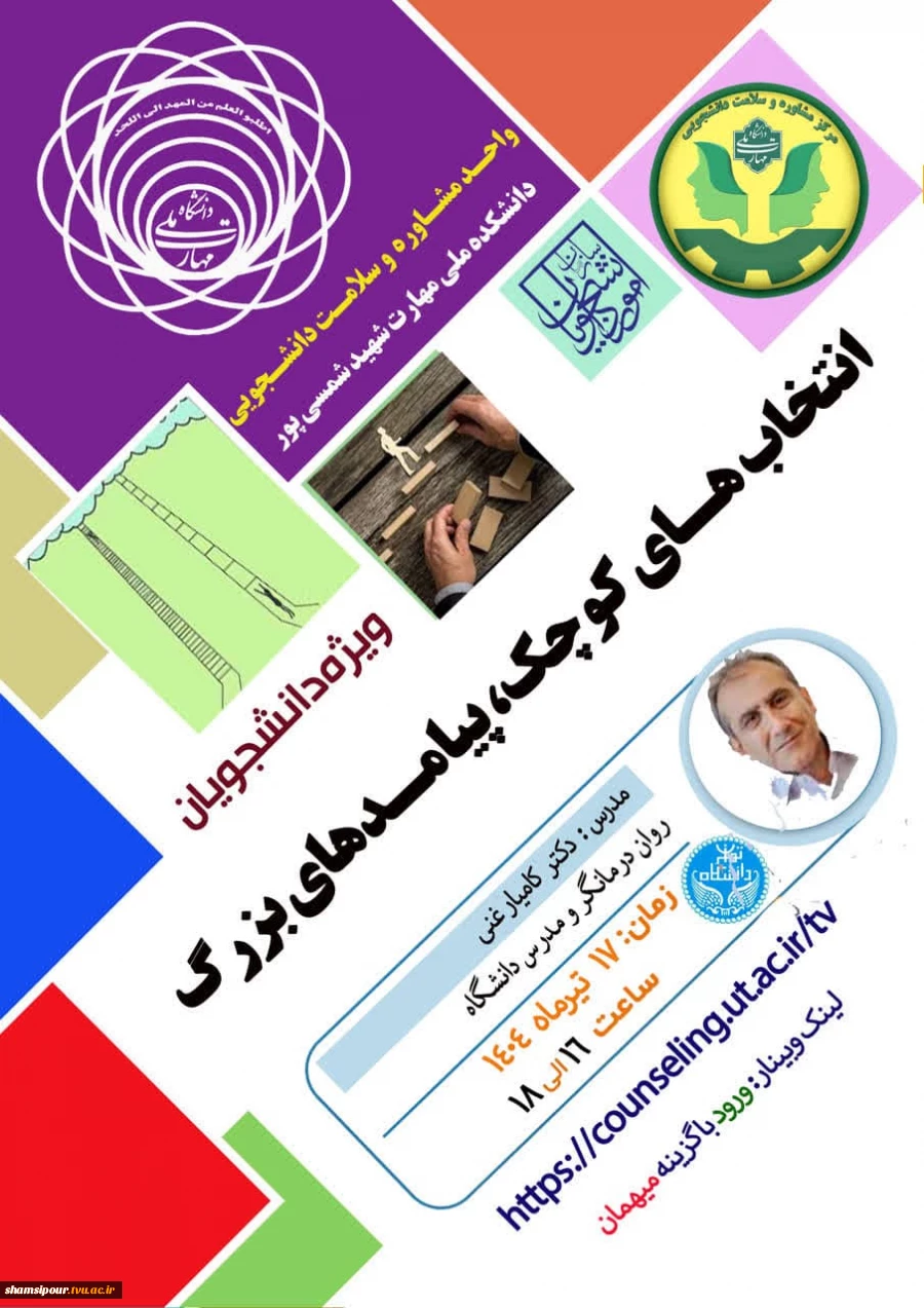 انتخاب های کوچک، پیامدهای بزرگ 2