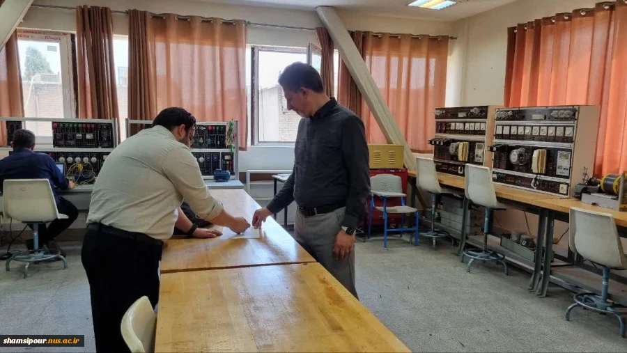 مصاحبه علمی و آزمون عملی (PE) متقاضیان جذب اعضای هیئت علمی فراخوان ۱۴۰۳ رشته مهندسی برق  به میزبانی دانشکده شهید شمسی پور 13