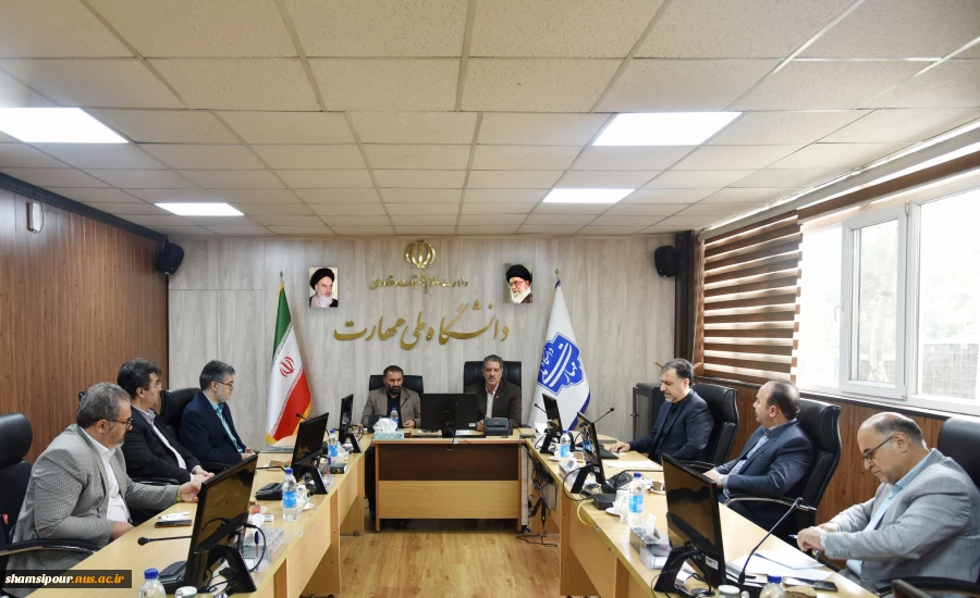 در راستای توسعه همکاری‌های علمی و صنعتی صورت گرفت؛
امضای تفاهم نامه همکاری مشترک بین دانشگاه ملی مهارت و نظام مهندسی کشاورزی و منابع طبیعی کشور 7