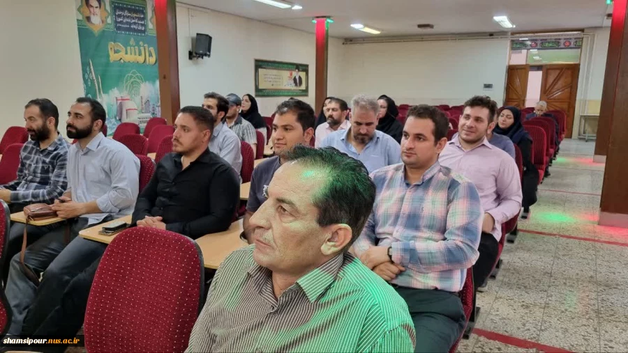 برگزاری دوره آموزشی" ایمنی در کار"ویژه کارکنان شرکتی دانشکده های استان تهران به میزبانی دانشکده شهید شمسی پور 9