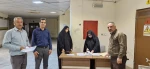 بازدید سرپرست دانشکده شهید شمسی پوراز روند برگزاری آزمون های پایان ترم نیمسال دوم سال تحصیلی 1404 3