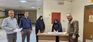 بازدید سرپرست دانشکده شهید شمسی پوراز روند برگزاری آزمون های پایان ترم نیمسال دوم سال تحصیلی 1404 3