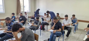 بازدید سرپرست دانشکده شهید شمسی پوراز روند برگزاری آزمون های پایان ترم نیمسال دوم سال تحصیلی 1404 7