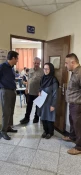 بازدید سرپرست دانشکده شهید شمسی پوراز روند برگزاری آزمون های پایان ترم نیمسال دوم سال تحصیلی 1404 9