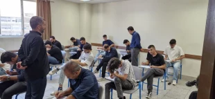 بازدید سرپرست دانشکده شهید شمسی پوراز روند برگزاری آزمون های پایان ترم نیمسال دوم سال تحصیلی 1404 11