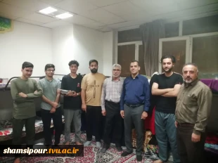 حضور سرزده سرپرست دانشکده شهید شمسی پور در خوابگاه دانشجویی لویزان 4