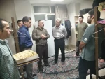 حضور سرزده سرپرست دانشکده شهید شمسی پور در خوابگاه دانشجویی لویزان 7