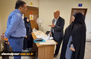بازدید مسئولان نظارت و ارزیابی و تضمین کیفیت دانشگاه ملی مهارت از روند برگزاری امتحانی پایان ترم تحصیلی ۰۳۲ دانشکده شهید شمسی پور 13