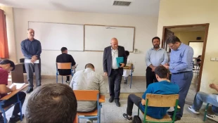 بازدید مسئولان نظارت و ارزیابی و تضمین کیفیت دانشگاه ملی مهارت از روند برگزاری امتحانی پایان ترم تحصیلی ۰۳۲ دانشکده شهید شمسی پور 14